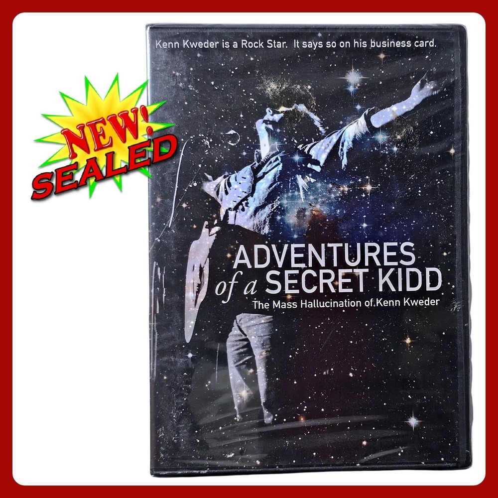 Adventures of a Secret Kidd DVD Kenn Kweder 2016 Music Documentary‎ Rare Sealed